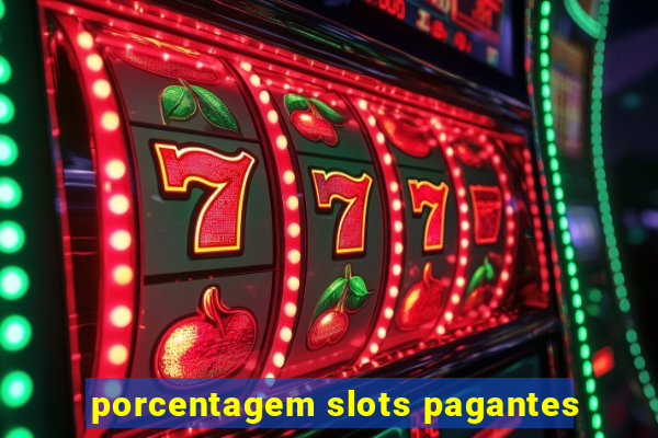 porcentagem slots pagantes